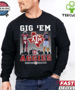 Texas A&M Aggies Marcel Reed And Conner Weigman Gig ‘Em Aggies Shirt 1 Texas A&M Aggies Marcel Reed And Conner Weigman Gig ‘Em Aggies Shirt