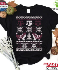 Texas A&M Aggies Merry Ugly Christmas T Shirt