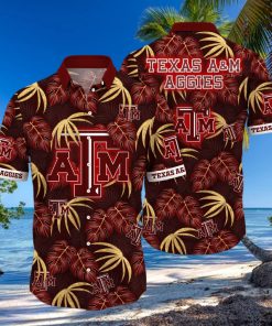 Texas A&M Aggies NCAA Hawaiian Shirt Beach Breeze Aloha Shirt