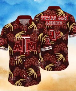 Texas A&M Aggies NCAA Hawaiian Shirt Beach Breeze Aloha Shirt
