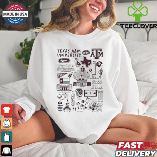 Texas A&M Aggies Vive La Fete Infant Impressions artwork shirt