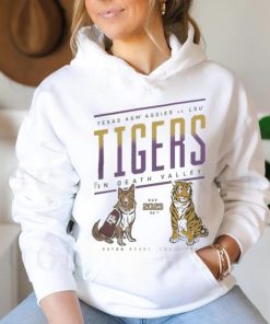 Texas A&M Vs Lsu Game Day 2023 Gray Tigers In Death Valley T hoodie, sweater, longsleeve, shirt v-neck, t-shirt