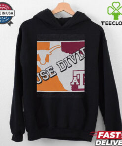 Texas A&M vs Texas House Divided T Shirt