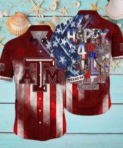 Texas A&ampM Aggies NCAA2 Independence Day Holidays Hawaiian Shirt For Men Women Gift