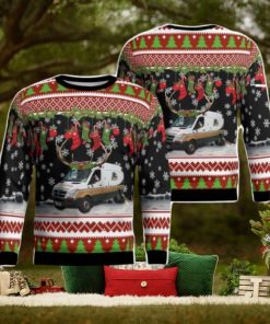 Texas Acadian Ambulance AOP Ugly Sweater Xmas Christmas Hoilday Gift