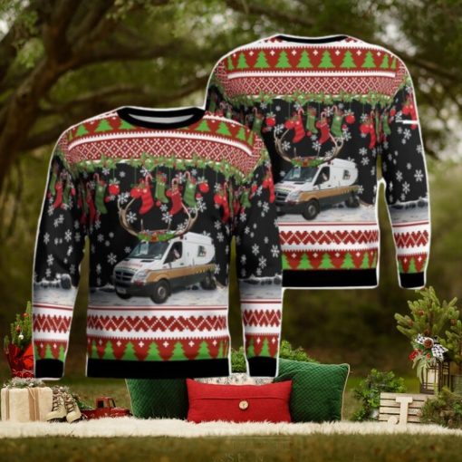 Texas Acadian Ambulance AOP Ugly Sweater Xmas Christmas Hoilday Gift