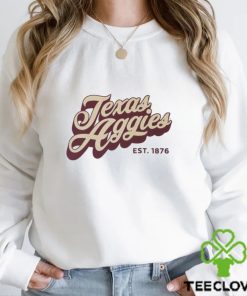 Texas Aggies Est 1876 Retro T Shirt