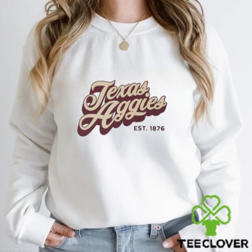 Texas Aggies Est 1876 Retro T Shirt