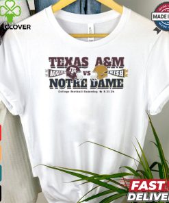 Texas A&m Aggies Vs Irish Notre Dame College Football Gameday 8 31 24 T shirt