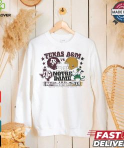 Texas A&m Vs Notre Dame College Football Gameday Aggieland Kyle Fields College Station Tx T hoodie, sweater, longsleeve, shirt v-neck, t-shirt