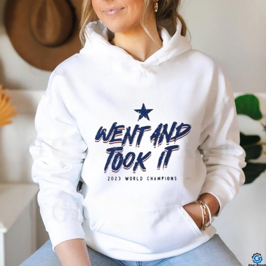 Texas Baseball Went And Took It 2023 World Champions T Shirt Texas Baseball Went And Took It 2023 World Champions T Shirt