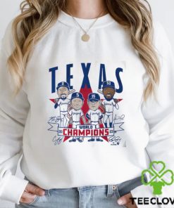 Texas Baseball World Champions Caricatures Shirt