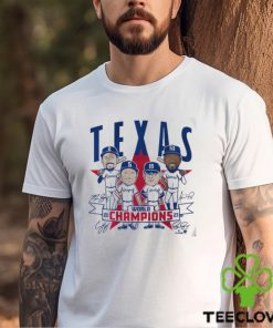 Texas Baseball World Champions Caricatures Shirt
