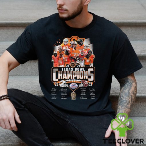 Texas Bowl Osu vs Atm Conference Football Signatures shirt