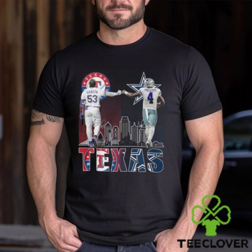 Texas City Sports Garcia And Prescott Signatures Shirt