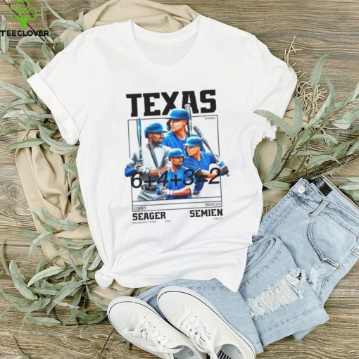 Texas Corey Seager and Marcus Semien shirt