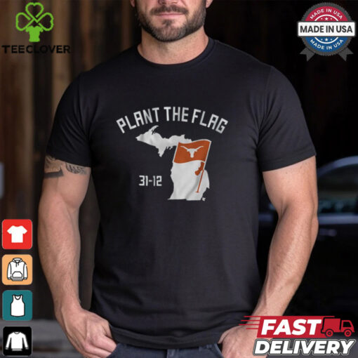 Texas Football plant the flag shirt