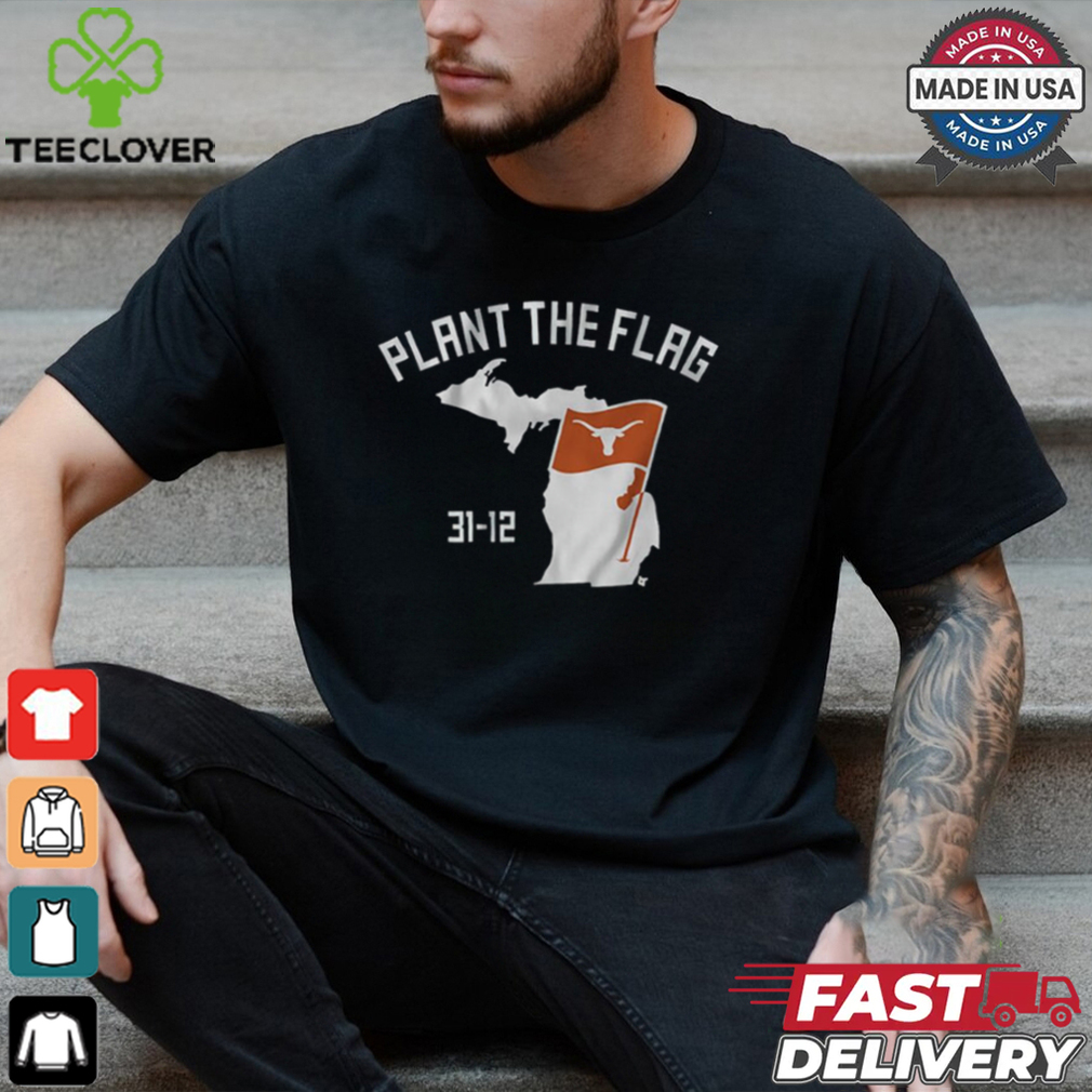 Texas Football plant the flag shirt Texas Football plant the flag shirt