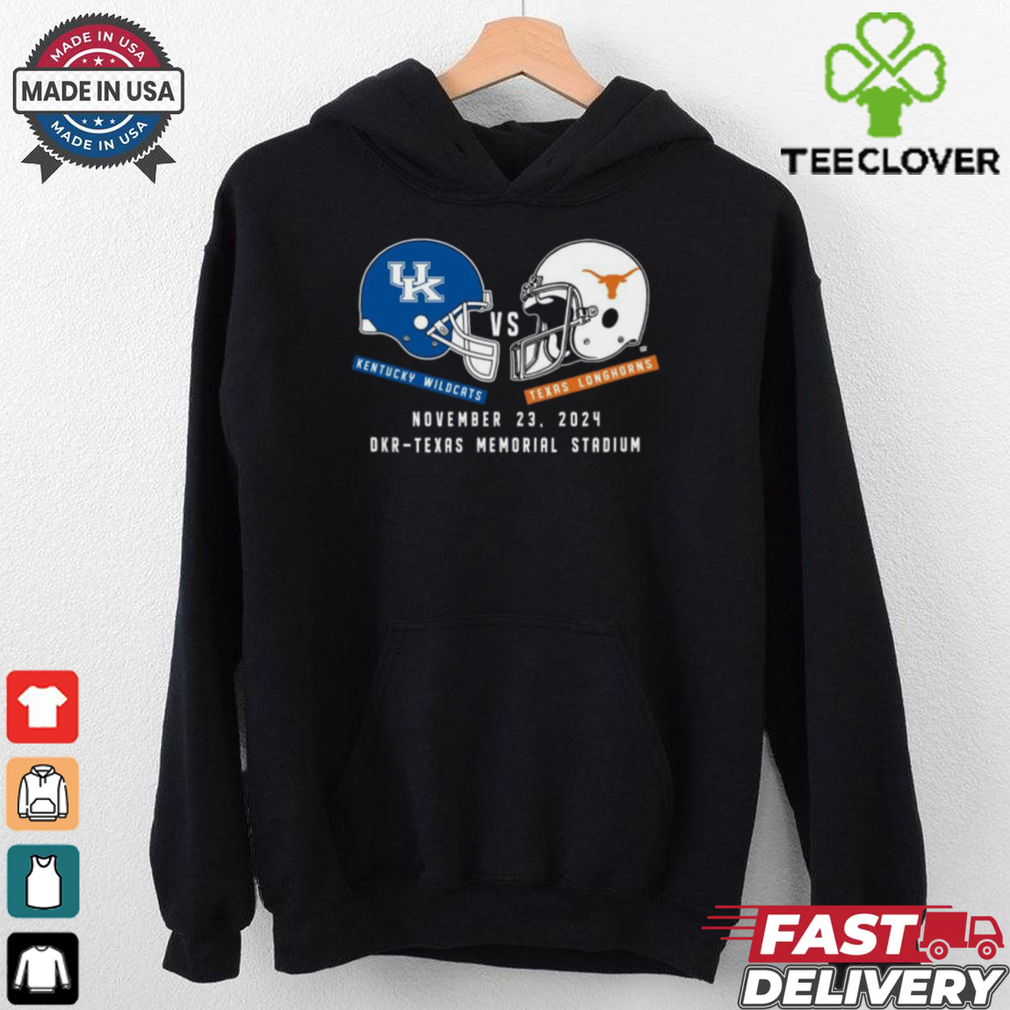 Texas Football vs Kentucky Wildcats Football November 23 , 2024 Austin Game Day Helmet Shirt Texas Football vs Kentucky Wildcats Football November 23 , 2024 Austin Game Day Helmet Shirt