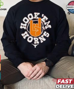 Texas Hook ’em Horns T shirt