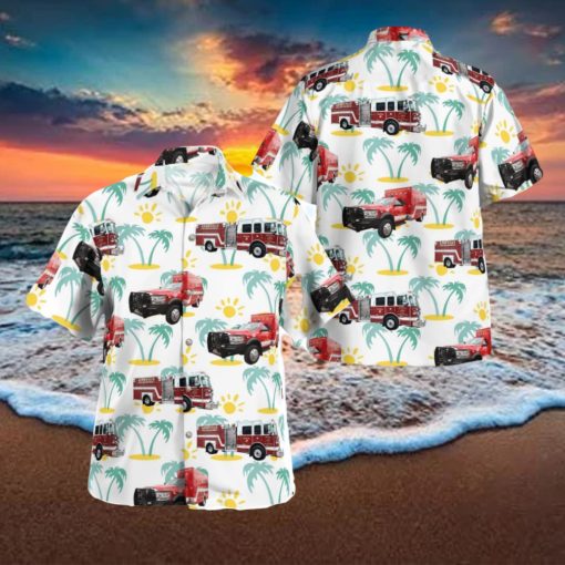 Texas Kerrville Fire Department 3D Hawaiian Shirt Gift For Summer