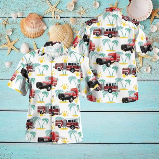 Texas Kerrville Fire Department 3D Hawaiian Shirt Gift For Summer