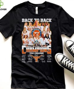 Texas Longhorn Back To Back 2023 Women’s Volleyball National Champions Signatures Shirt