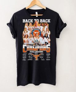 Texas Longhorn Back To Back 2023 Women’s Volleyball National Champions Signatures Shirt