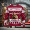 Hereford Is This Jolly Enough Ugly Sweater Xmas, Custom Cow Ugly Sweatshirt Gift For Farmer Cow Lover