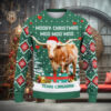Snowflakes Miller Lite Christmas Ugly Sweater