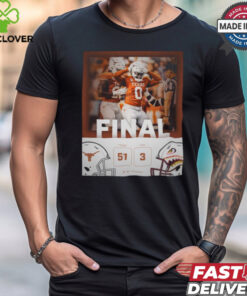 Texas Longhorn Win 51 3 ULM Football 2024 Gameday Final Score Shirt