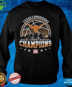 Texas Longhorns 2022 NCAA Big 12 Women's Basketball Graphic Unisex T S T shirt