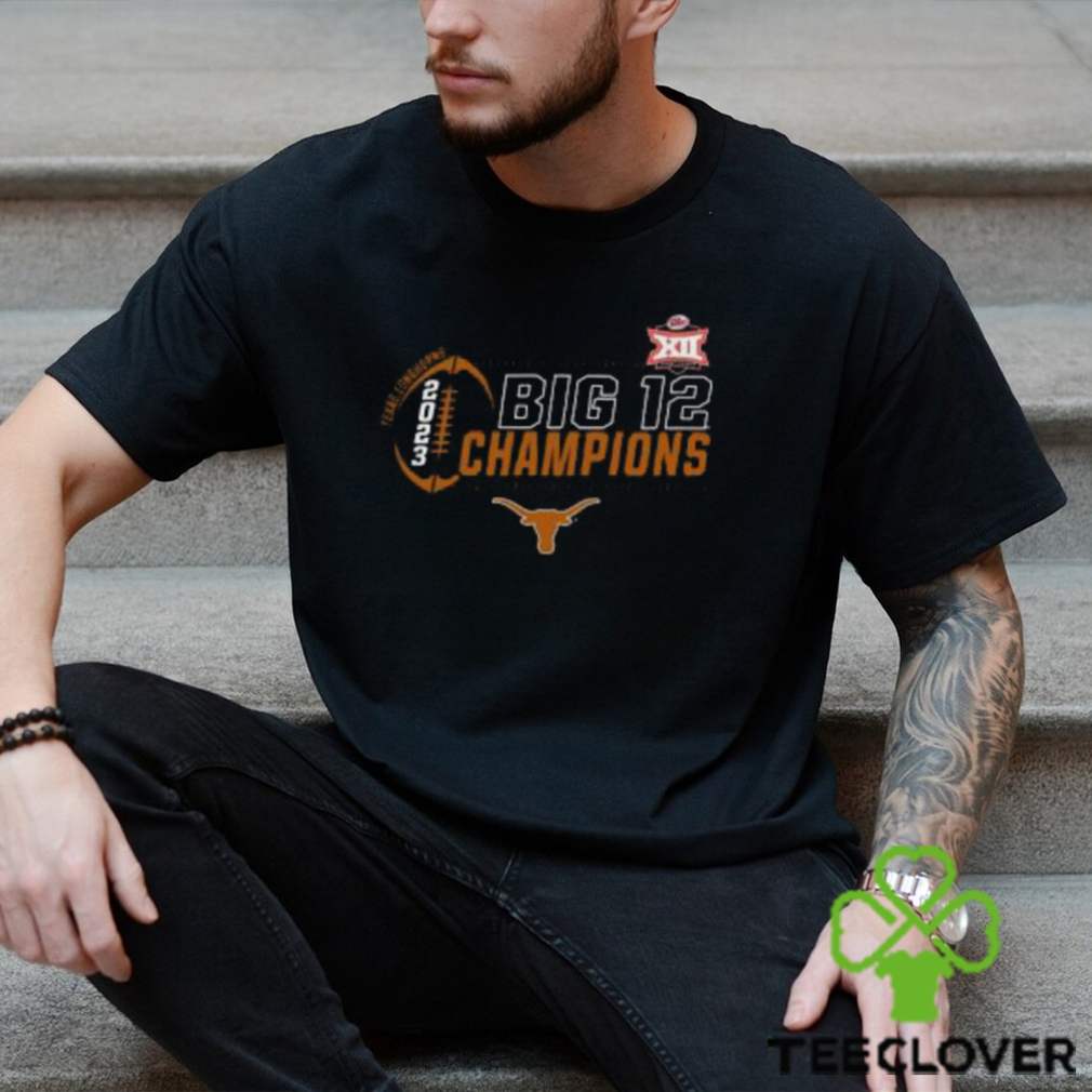 Texas Longhorns 2023 Big 12 Football Conference Champions Locker Room Shirt Texas Longhorns 2023 Big 12 Football Conference Champions Locker Room Shirt