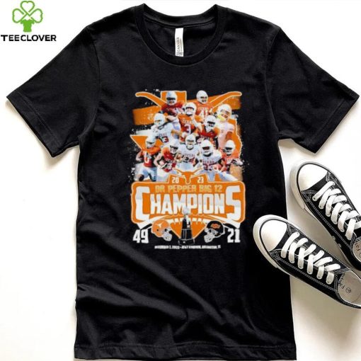 Texas Longhorns 2023 DR Pepper Big 12 Champions 49 21 hoodie, sweater, longsleeve, shirt v-neck, t-shirt