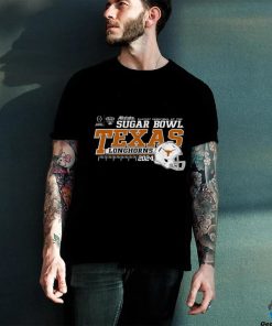 Texas Longhorns 2024 CFP Semi Sugar Bowl Football Helmet T Shirt