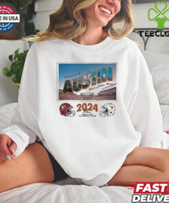 Texas Longhorns 2024 Georgia Gameday Austin Postcard Shirt