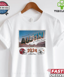 Texas Longhorns 2024 Georgia Gameday Austin Postcard Shirt