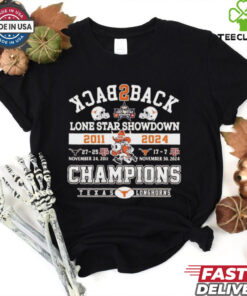 Texas Longhorns 2024 Lone Star Showdown champions shirt