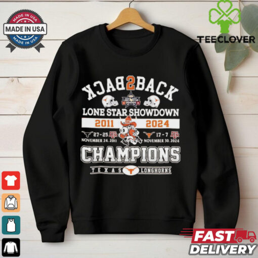 Texas Longhorns 2024 Lone Star Showdown champions shirt