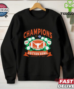 Texas Longhorns 2025 Cfp Semifinals At The Goodyear Cotton Bowl Champions shirt