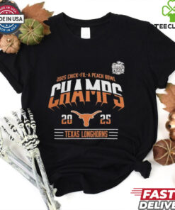 Texas Longhorns 2025 Chick fil A Peach Bowl champs shirt