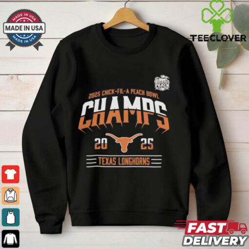 Texas Longhorns 2025 Chick fil A Peach Bowl champs shirt