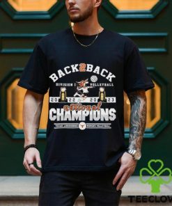 Texas Longhorns Back To Back 2023 Volleyball Champions T Shirt