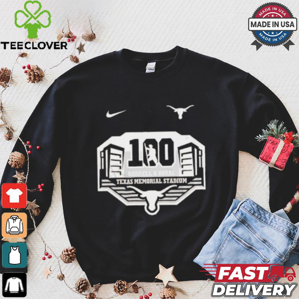 Texas Longhorns Celebrating 100 years of Darrell K Royal Texas Memorial Stadium shirt Texas Longhorns Celebrating 100 years of Darrell K Royal Texas Memorial Stadium shirt