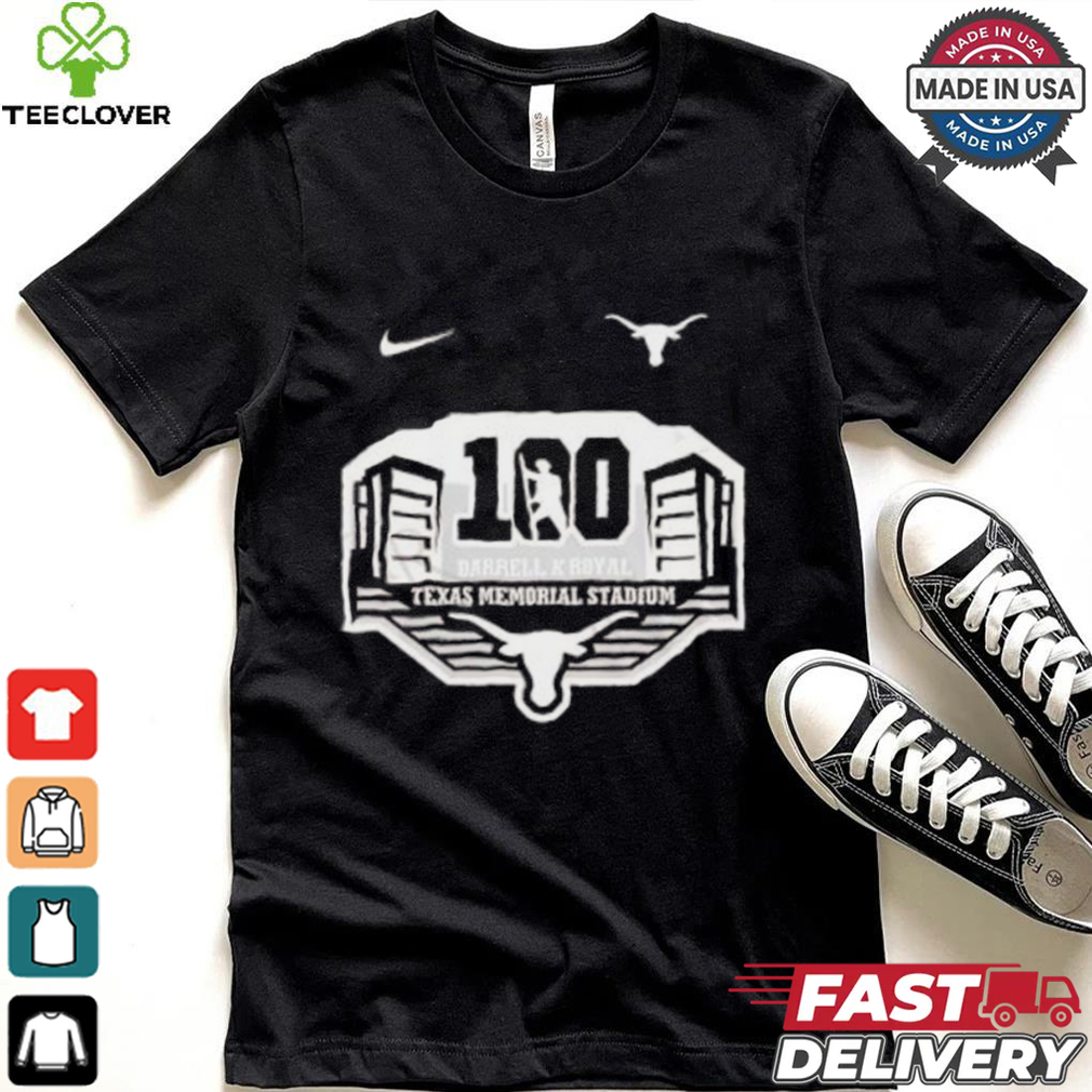 Texas Longhorns Celebrating 100 years of Darrell K Royal Texas Memorial Stadium shirt Texas Longhorns Celebrating 100 years of Darrell K Royal Texas Memorial Stadium shirt