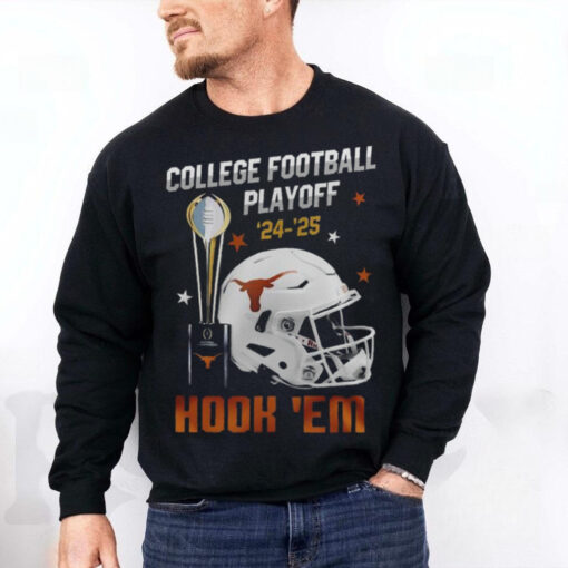 Texas Longhorns College Football Playoff 2024 2025 Hook ‘Em T Shirt