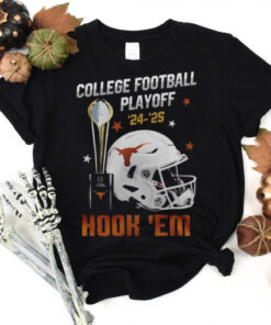 Texas Longhorns College Football Playoff 2024 2025 Hook ‘Em T Shirt