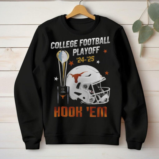 Texas Longhorns College Football Playoff 2024 2025 Hook ‘Em T Shirt