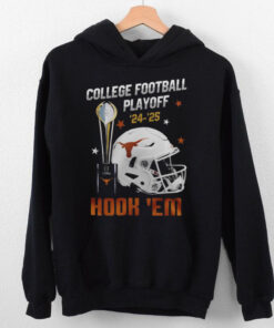 Texas Longhorns College Football Playoff 2024 2025 Hook ‘Em T Shirt