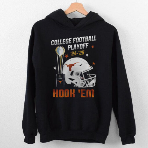 Texas Longhorns College Football Playoff 2024 2025 Hook ‘Em T Shirt